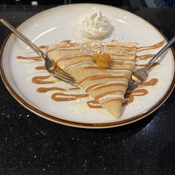 Le Gabrielle Crepes & Waffles - Monroe - Peaches and cream crepe - Creperies Near Me - Monroe, Georgia