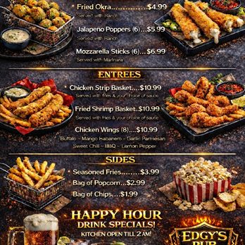 Edgys Pub - Great Bar Food Kitchen Open Late!! 2AM - Sports Bars Near Me - Cypress, Texas Edgys Pub - Great Bar Food Kitchen Open Late!! 2AM - Sports Bars Near Me - Cypress, Texas