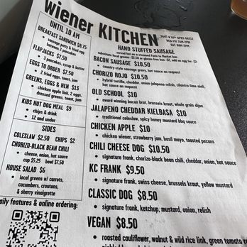 Wiener Kitchen - Menu - Breakfast & Brunch Near Me - Overland Park, Kansas Wiener Kitchen - Menu - Breakfast & Brunch Near Me - Overland Park, Kansas