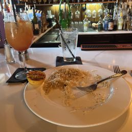 Demolished salmon and tavern sunrise Demolished salmon and tavern sunrise