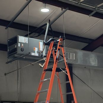 CCS A/C  Heating - Other new air handler in the shop building. - Heating & Air Conditioning/HVAC Near Me - Pritchett, Texas