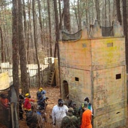 Arkenstone Paintball & Airsoft - Castle, probably one of the most popular fields to play on.