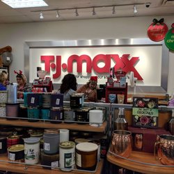 T J Maxx Store - Inside. Checkout counter.