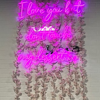Vampire Penguin - Cute neon word display. - Desserts Near Me Vampire Penguin - Cute neon word display. - Desserts Near Me