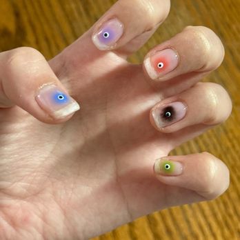 Ace Nail Shop - Look at this fun design that May made for me! - Nail Salons Near Me - Mill Valley, California