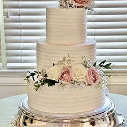 Cakes By Paula - Rustic floral wedding