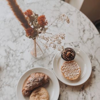 Passion Flour - Almond croissant, Snickerdoodle Cookie, lemon tart, muddy German Chocolate Cupcake. - Vegan Near Me - Salt Lake City, Utah