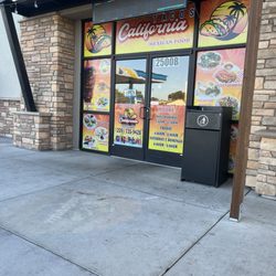 California Burrito - The outside of the restraunt