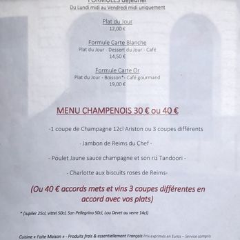 Cru Chanzy - French Near Me - Reims, 51
