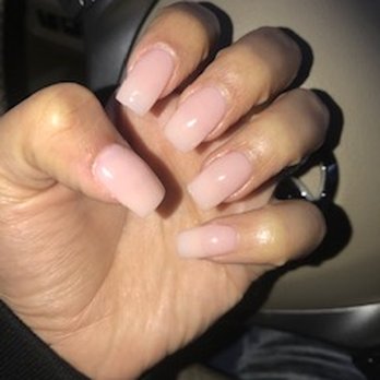 Luxy Nails - Nails done by Madelyn - pic does not do them justice - I think this powder is # NU-128 - Nail Salons Near Me - Plano, Texas Luxy Nails - Nails done by Madelyn - pic does not do them justice - I think this powder is # NU-128 - Nail Salons Near Me - Plano, Texas