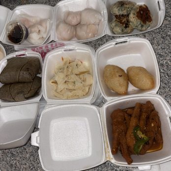 Food To Go - Hargow, Ha Chun, Leek and Shrimp, Ham Sui Gok, Chicken Feet, Tripe, and Sticky Rice Dumpling - Dim Sum Near Me - Rowland Heights, California