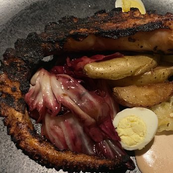 Rioja - Burnt to a crisp with overdone eggs and undercooked potatoes. Terrible. - New American Near Me - Denver, Colorado Rioja - Burnt to a crisp with overdone eggs and undercooked potatoes. Terrible. - New American Near Me - Denver, Colorado