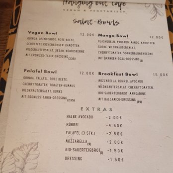 Hanging Out - Salat Bowls (Januar 2023) - Cafes Near Me - Hamburg, HH