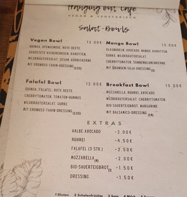 Menu photo 2 Hanging Out Hamburg, HH