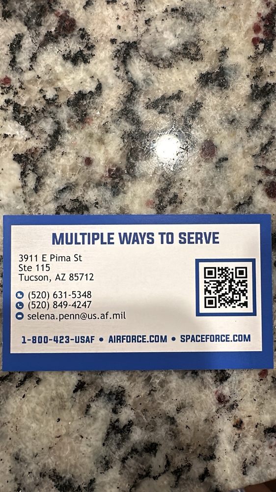 US Air Force Recruiting - social services organization in Tucson, AZ