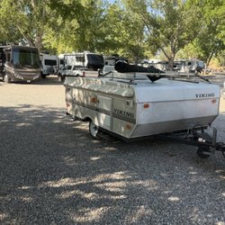 RiverBend RV Park and Cabins - Our sons unacceptable pop up