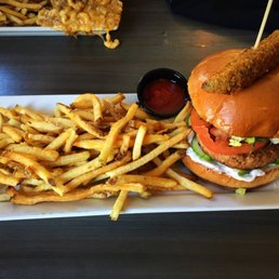 Greek Lamb Burger