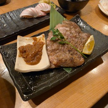 EBESU Robata & Sushi - Pork jowl (amazing plum paste) - Sushi Bars Near Me - Plano, Texas EBESU Robata & Sushi - Pork jowl (amazing plum paste) - Sushi Bars Near Me - Plano, Texas