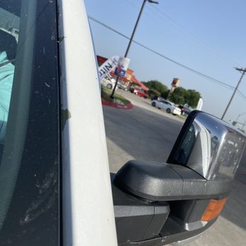 Texas Nissan - The area we were promised would get painted after they kept the truck for 2 weeks!! - Car Dealers Near Me - Grapevine, Texas