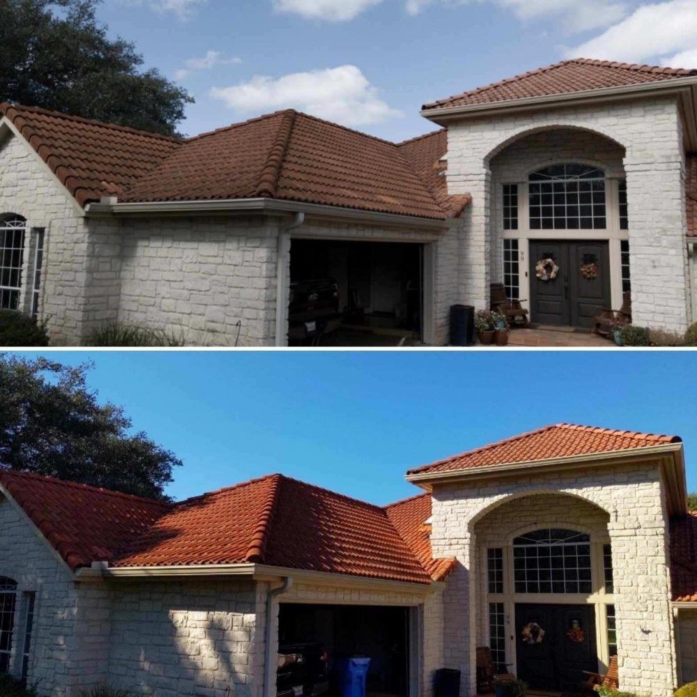 Slide of Texas Exterior Clean