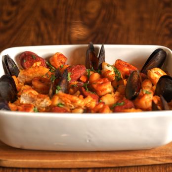 Lobos Latin Cuisine - Seafood paella. - Latin American Near Me - Johns Creek, Georgia Lobos Latin Cuisine - Seafood paella. - Latin American Near Me - Johns Creek, Georgia