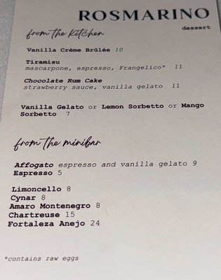Menu photo 1 Rosmarino San Ramon, CA Menu photo 1 Rosmarino San Ramon, CA