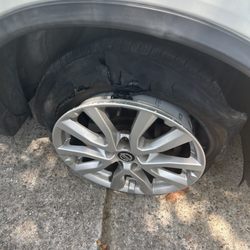 Tires And More - After the tire completely blew out