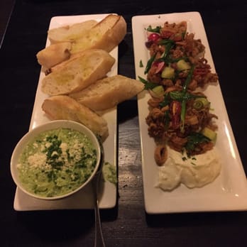 Earls Kitchen + Bar - Spinach dip with bread and calamari. The dip is to die for. - Canadian (New) Near Me - Jasper, Alberta Earls Kitchen + Bar - Spinach dip with bread and calamari. The dip is to die for. - Canadian (New) Near Me - Jasper, Alberta