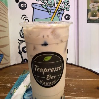 Teapresso Bar - Salt Lake - Teapresso Milk Tea with boba - Bubble Tea Near Me - Honolulu, Hawaii
