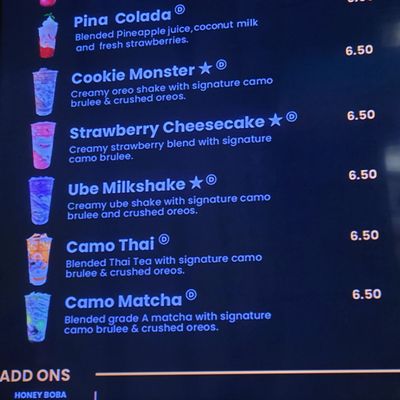 Menu photo 6 Zero Degrees Orlando, FL