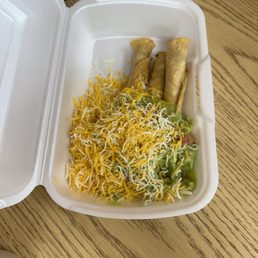 Combo #10 Four Rolled Tacos Combo #10 Four Rolled Tacos