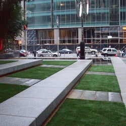 Purchase Green Artificial Grass - A Purchase Green artificial grass installation.