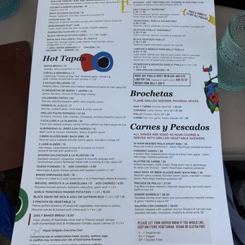 Cafe Sevilla - Menu - Spanish Near Me - Costa Mesa, California