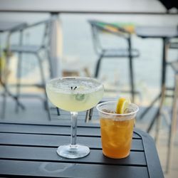 Shoreline Beach Club - Margarita and spiked Arnold Palmer