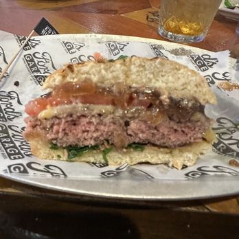 Ford's Garage Orlando International Outlets - My Estate burger made to a perfect medium as requested. - Burgers Near Me - Orlando, Florida Ford's Garage Orlando International Outlets - My Estate burger made to a perfect medium as requested. - Burgers Near Me - Orlando, Florida