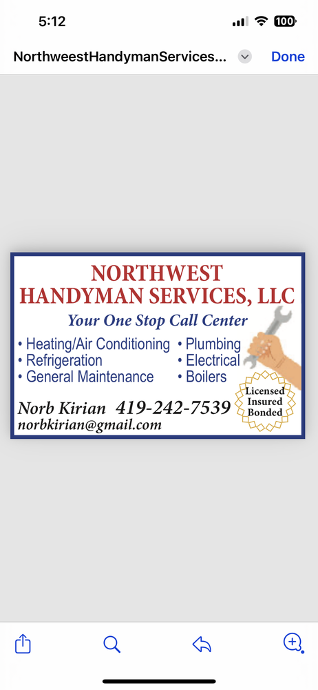 Slide of Northwest Handyman Services