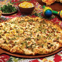 Rusty's Pizza Parlor - Rusty's Chile Verde - Delicious pork marinated in a mildly spicy chile verde sauce.