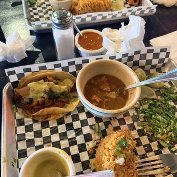 Los Jefes - Finished plate - Tacos Near Me - Duncanville, Texas