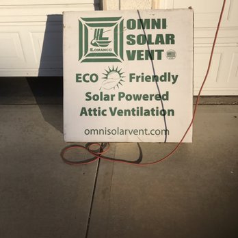 AAA Roofing Services - Solar roof ventilation fan. Hoping this helps to cool the house along with the whole house fan already in place. - Roofing Near Me - Calabasas, California