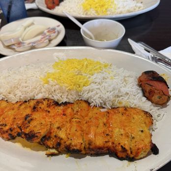 Naan & Kabob - Chicken Barg with Rice - Persian/Iranian Near Me - Tustin, California