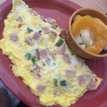 Westlake Restaurant - Western Omelette with Fruit Salad Cup - Breakfast & Brunch Near Me - Denver, North Carolina Westlake Restaurant - Western Omelette with Fruit Salad Cup - Breakfast & Brunch Near Me - Denver, North Carolina