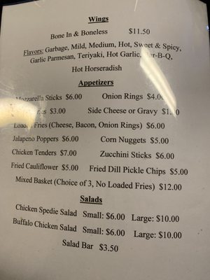 Menu photo 2 West Creek Roadhouse Berkshire, NY