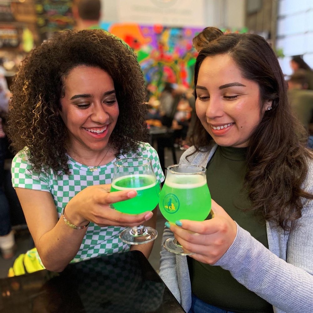 Lost Boy Cider - The St. Patrick's Day version of Comeback Kid was green and sparkly! - Cideries Near Me - Alexandria, Virginia Lost Boy Cider - The St. Patrick's Day version of Comeback Kid was green and sparkly! - Cideries Near Me - Alexandria, Virginia