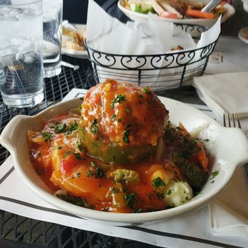 Central Diner & Grille - Stuffed Pepper on a mountain of creamy mashed potatoes - Diners Near Me - Pittsburgh, Pennsylvania Central Diner & Grille - Stuffed Pepper on a mountain of creamy mashed potatoes - Diners Near Me - Pittsburgh, Pennsylvania