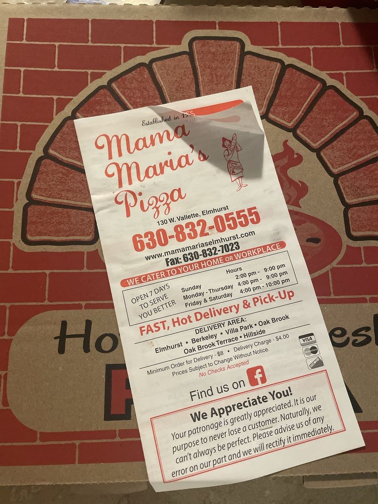 Mama Maria's Pizza Logo