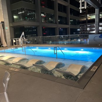 Aura Rooftop - Pool area - Cocktail Bars Near Me - Charlotte, North Carolina