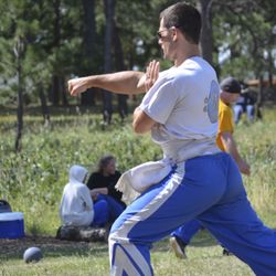 Pai Lum White Dragon Martial Arts - Forms practice at camp