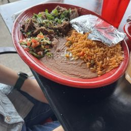 Barbacoa platter Barbacoa platter
