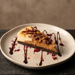 T.O. Dickens Restaurant - Caramel Pecan Cheesecake