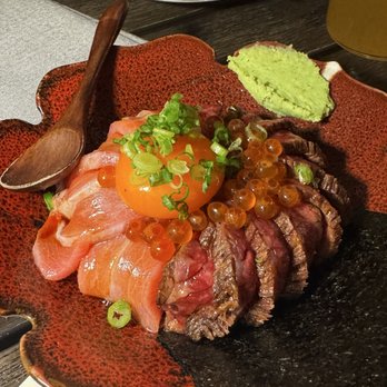 Budonoki - Salmon + steak + egg - Izakaya Near Me - Los Angeles, California